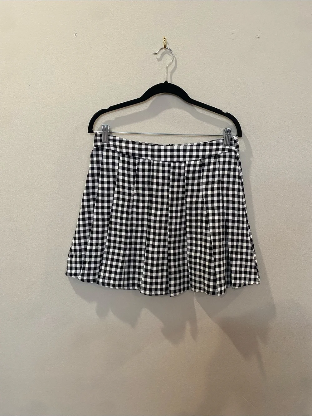 Nasty Gal Black & White Gingham Vest & Mini Skirt Set - Coquette Whimsigoth